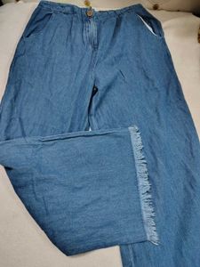 13-14y  Women's Wide-Leg Denim Pants