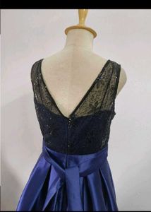 Navy Blue Formal Gown
