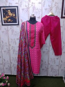 super hitt kurti Pant duptta sett.limited stock