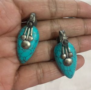 Turquoise Stone Earrings