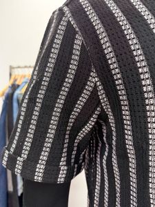 Men's Striped Short-Sleeve Shirt