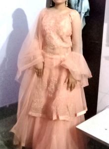 Beautiful Lehnga  With Cancan 😍
