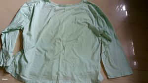 Full sleeves Crop Tshirt