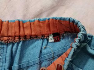 Light Wash Denim Pants