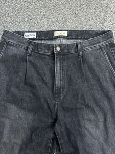Womens Dark Wash Wide Leg Jeans