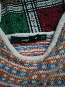 Crocheted Crop Tank Top