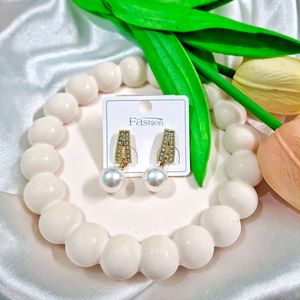 Korean Stud Earrings (10 pcs)
