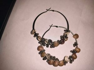 Boho Hoop Earrings &amp; Jhumka Earring