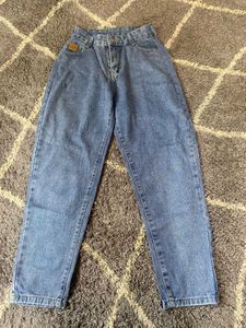 Classic Light Wash Denim Jeans