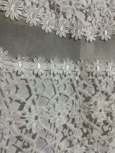 White Lace Overlay Dress