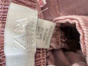 High Waisted Pink Denim Pants