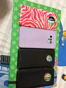 Combo of 4 oneplus 7t back covers