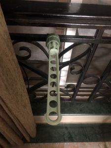 Space Saving Balcony Hanger With 8 Holes.
