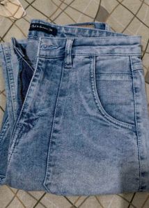 Acid Wash Denim Jeans