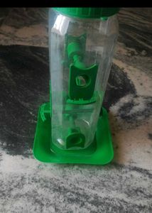 Green Bird Feeder Dispenser