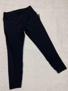 BLISSCLUB Black High-Waisted Leggings