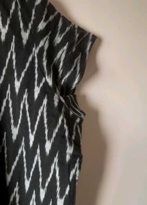 Elegant Pure Cotton Organic IKKAT Kurti