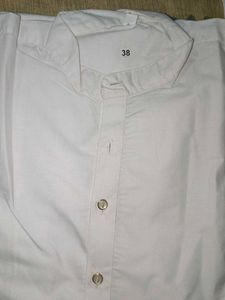 Classic White Kurta Shirt
