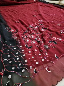 orignal embroidery handwork saree