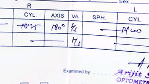 Septacle With Metal Full Frame (-0.1--0.5) Compati