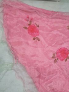 Beautiful Floral Stitched Frock