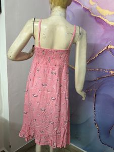 Pink One Piece Dress