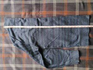 Men's Textured Mock Neck Sweater