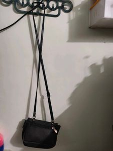 Stylish Black Crossbody Bag