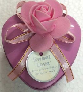 Show Piece Heart combo blue &amp; pink Metal Storage B