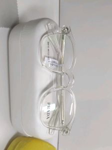 Prada Clear Frame Eyeglasses
