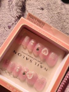 Pink Nail Salon Press-On Nails