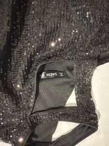 Sparkly Black Bodysuit