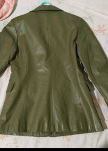 Leather Blazer