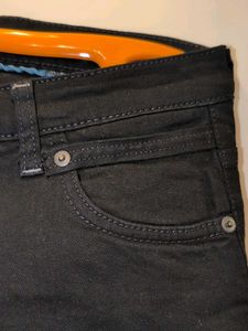 Black Denim Shorts