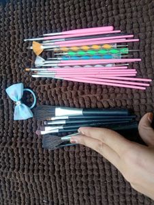 Nail Art Brushes &amp; Dotting Tools Set