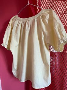 Chic Puff Sleeve Button-Up Top
