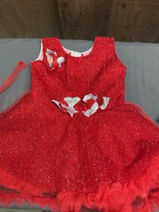 Sparkling Red Party Dress