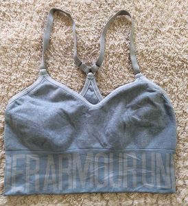 Under Armour Gray Sports Bra for Girls