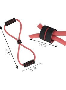Yoga Tube Band - 6.8kg (15lbs) Figure 8 Shaped