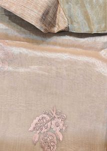 Designer Silk Blend saree with blouse
