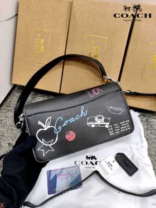 Coach New York Graffiti Shoulder Bag WITH BOX