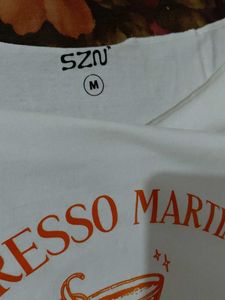 Espresso Martini off shoulder tee