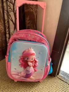 NEW 3d design trolley school bag