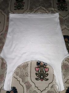 White Lace Trim Camisole