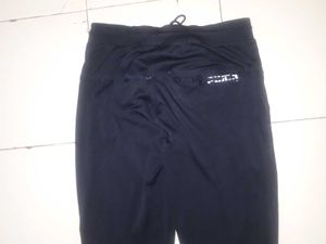 dark navy blue Basic Trousers