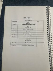 Class X Social Science Notes