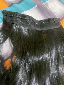 Dark Wavy Clip-In Hair Extensions