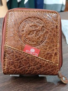 Woodland Learher Wallet Brown