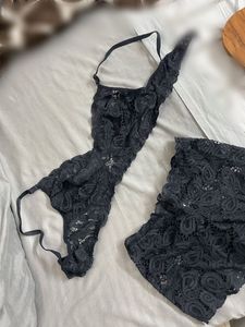 Lace Bralette & Panty Set