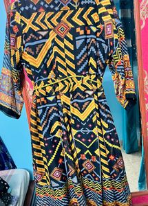 Boho Print Maxi Dress